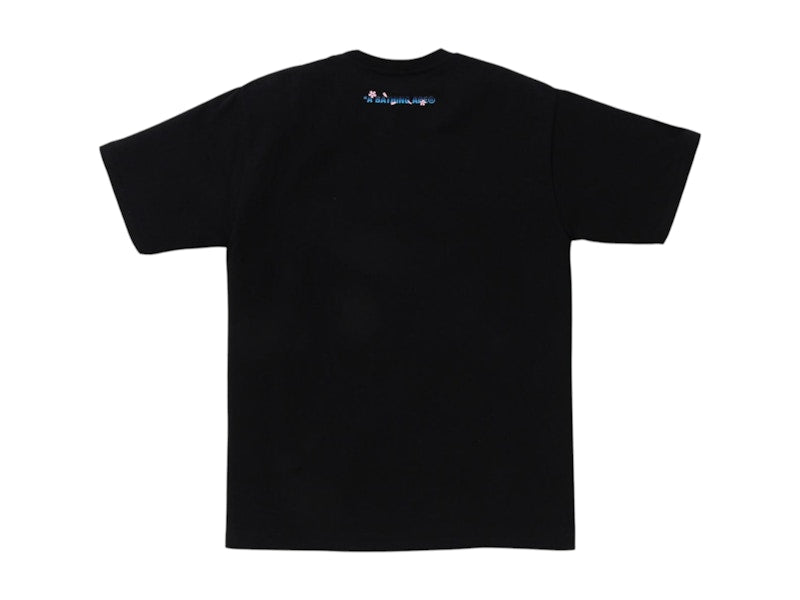 BAPE Sakura By Bathing Ape I Tee Black