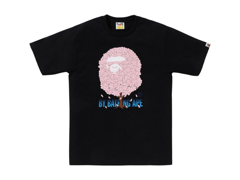 BAPE Sakura By Bathing Ape I Tee Black