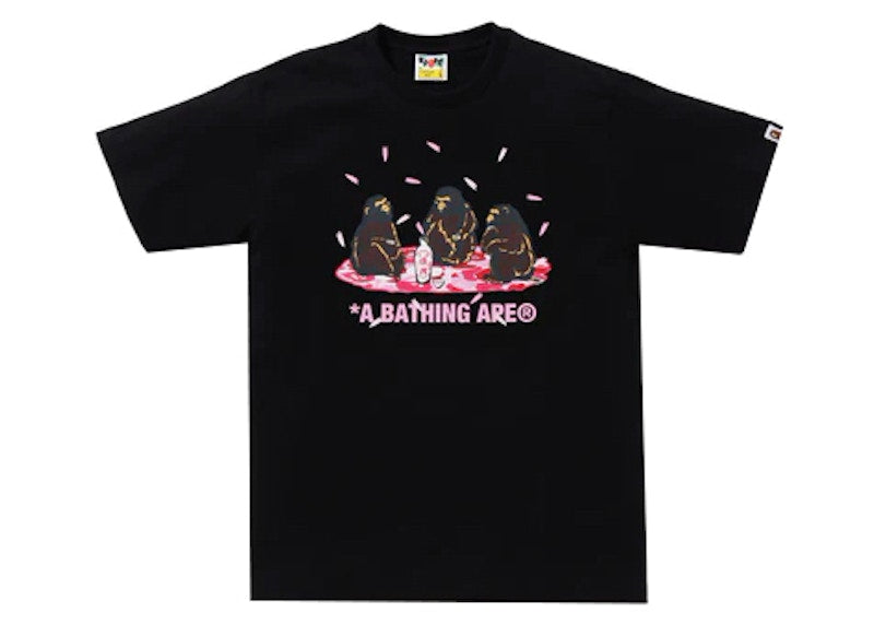 BAPE Sakura Viewing Tee Black