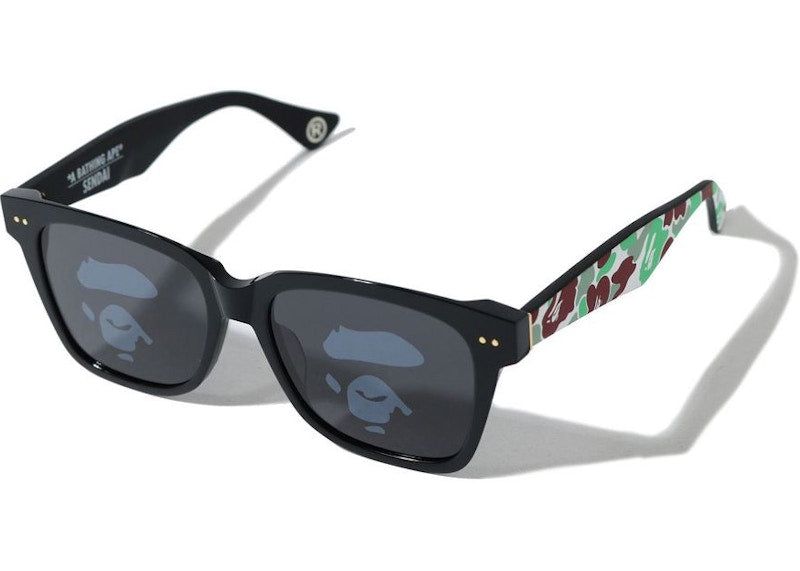 BAPE Sendai Sunglasses Black
