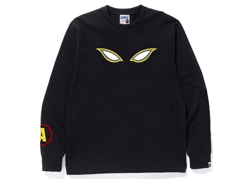 BAPE Shadow L/S Tee Black