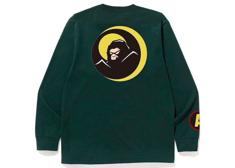 BAPE Shadow L/S Tee Green
