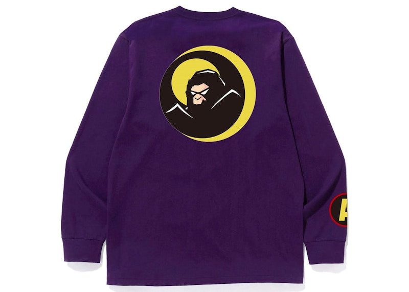 BAPE Shadow L/S Tee Purple