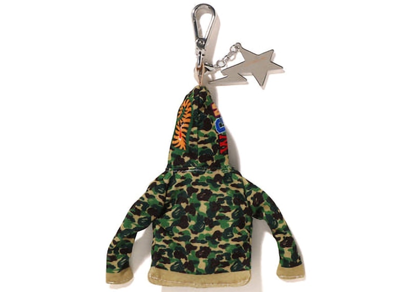 BAPE Shark Full Zip Hoodie Keychain Green