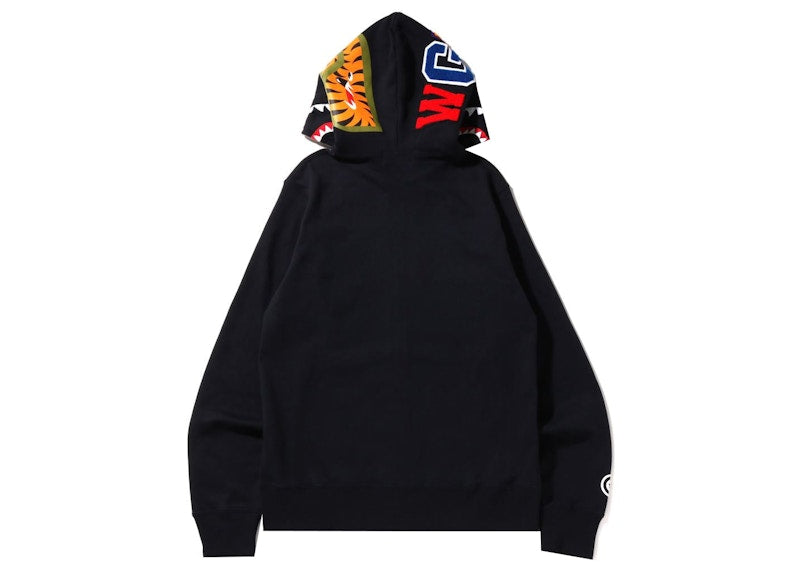 BAPE Shark Full Zip Hoodie (SS22) Black