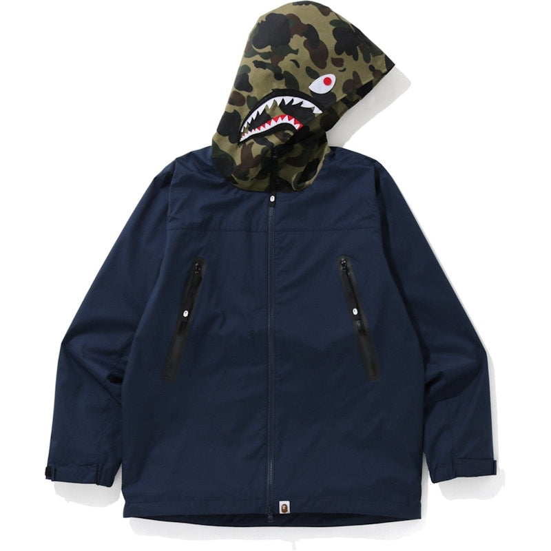BAPE Shark Hoodie Jacket (FW19) Navy