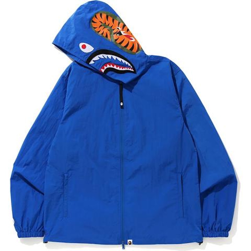 BAPE Shark Hoodie Jacket Navy
