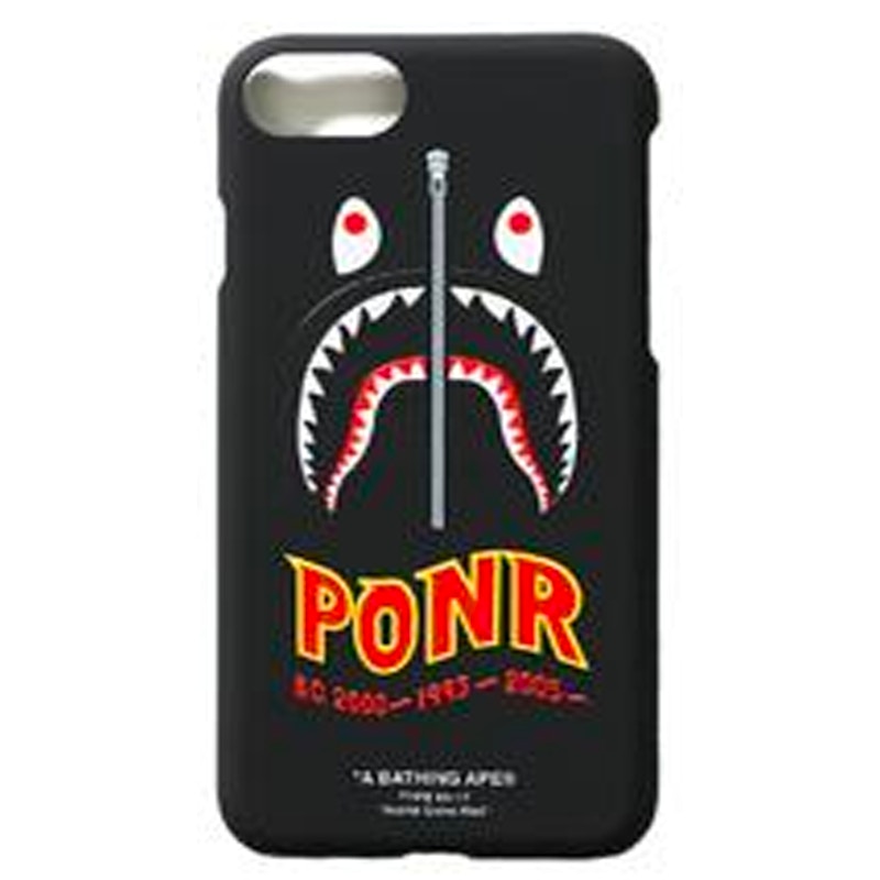 BAPE Shark Iphone 8 Plus Case Black