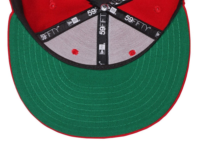 BAPE Shark New Era 59Fifty Cap Red