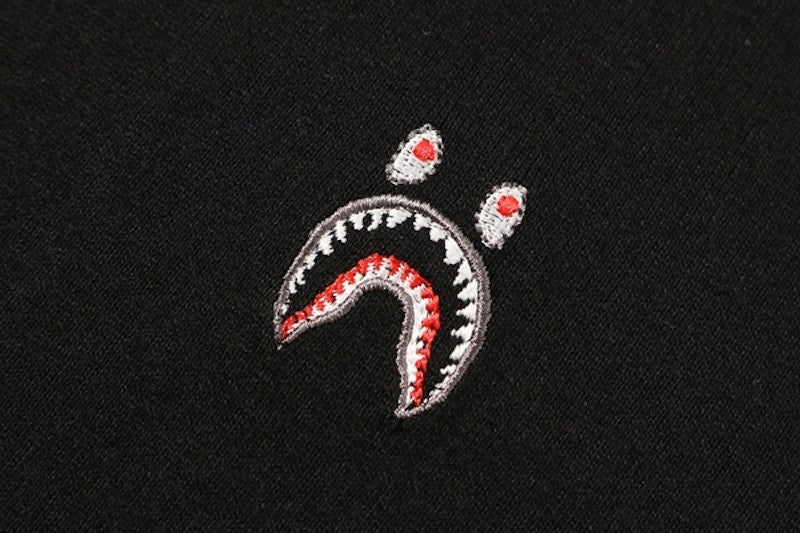 BAPE Shark One Point Tee Black