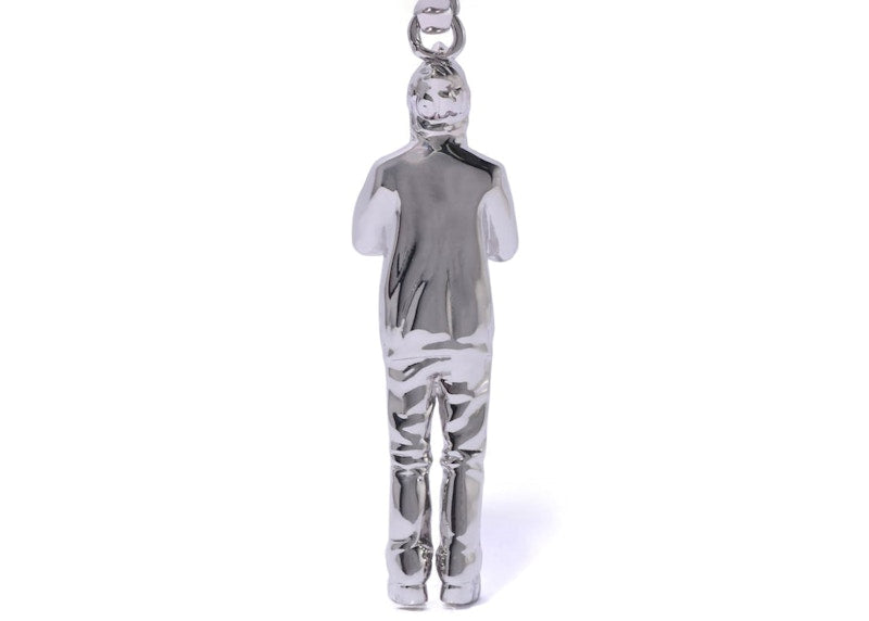 BAPE Shark Seijin Necklace Silver
