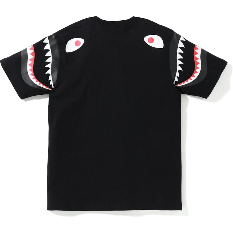 BAPE Shark Shoulder Tee (FW19) Black