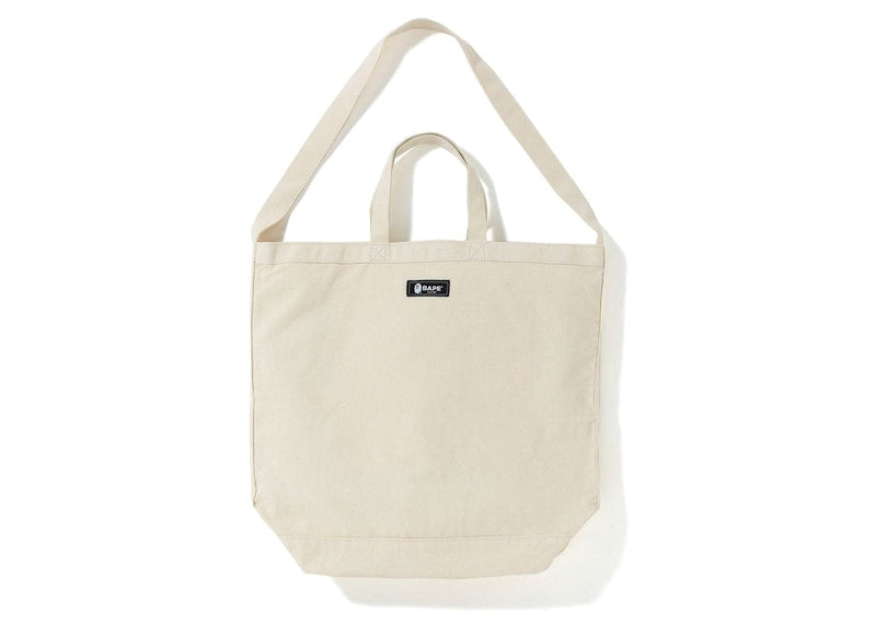 BAPE Shoulder Tote Bag (SS23) Ivory