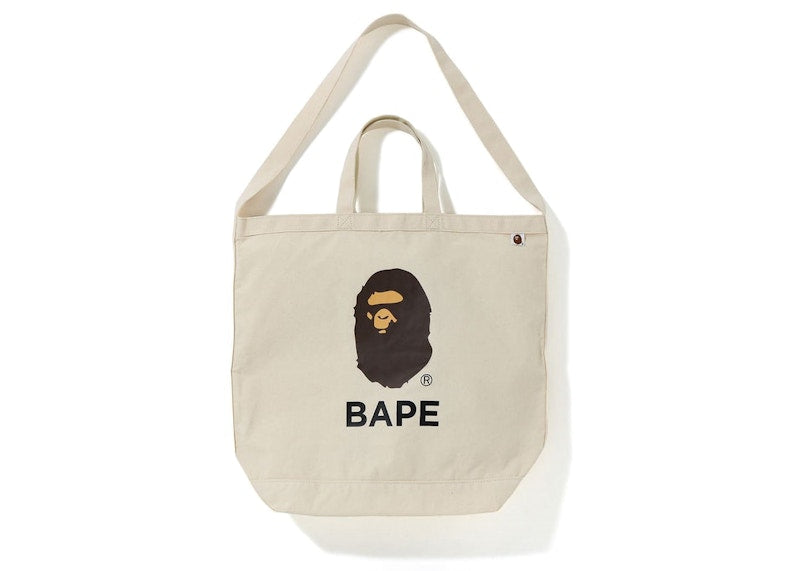BAPE Shoulder Tote Bag (SS23) Ivory