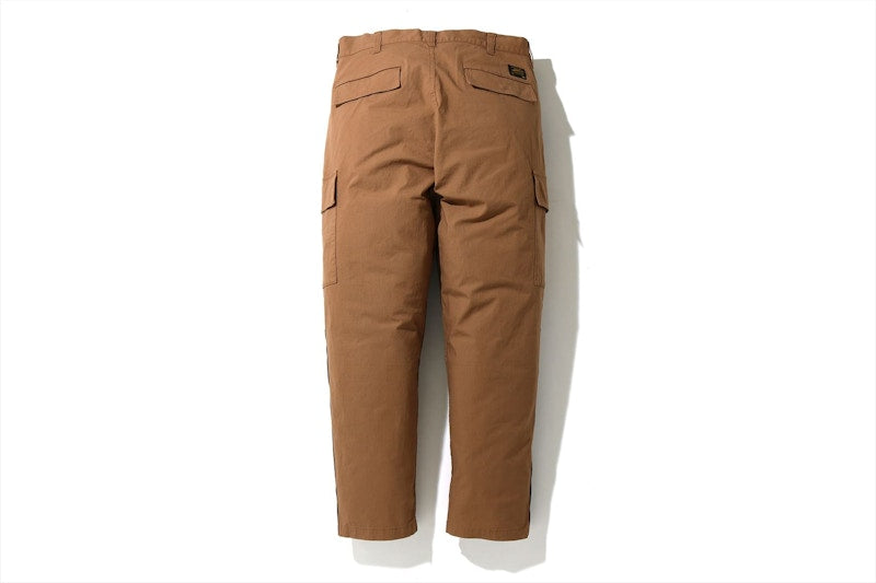 BAPE Side Tape Stretch 6 Pocket Pants Beige