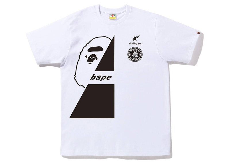 BAPE Soccer #3 Tee White