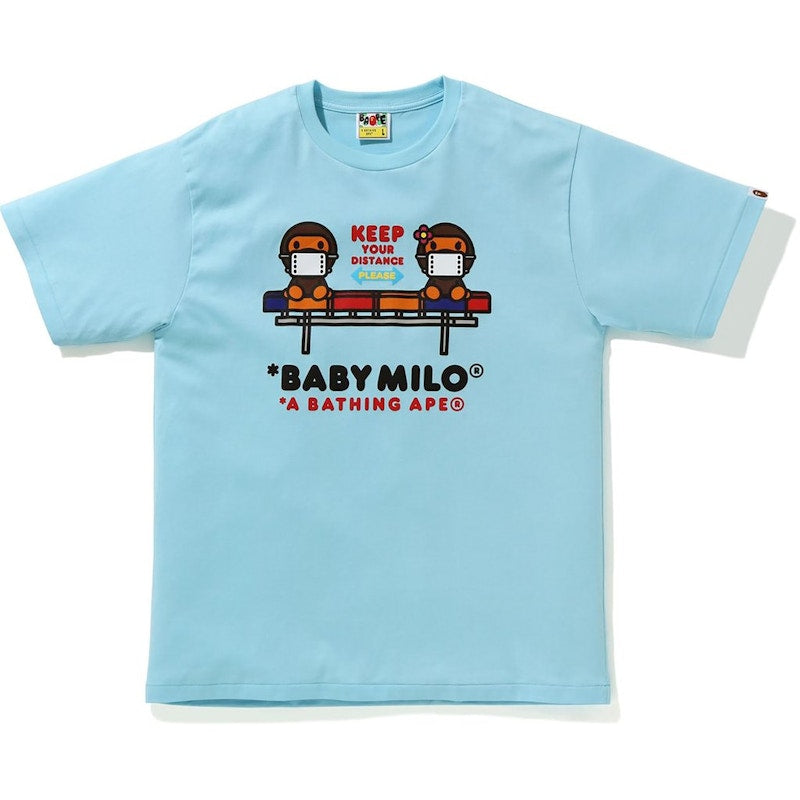 BAPE Social Distance Baby Milo #2 Tee Sax