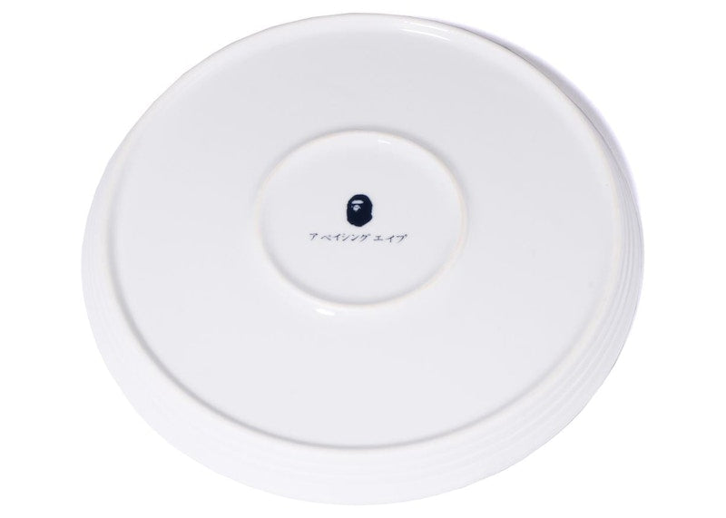 BAPE Solid Camo Dish White