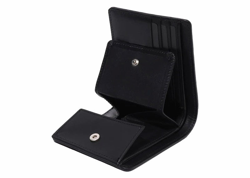 BAPE Solid Camo Leather I Wallet Black
