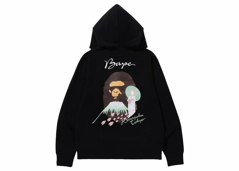 BAPE Souvenir Full Zip Hoodie Black