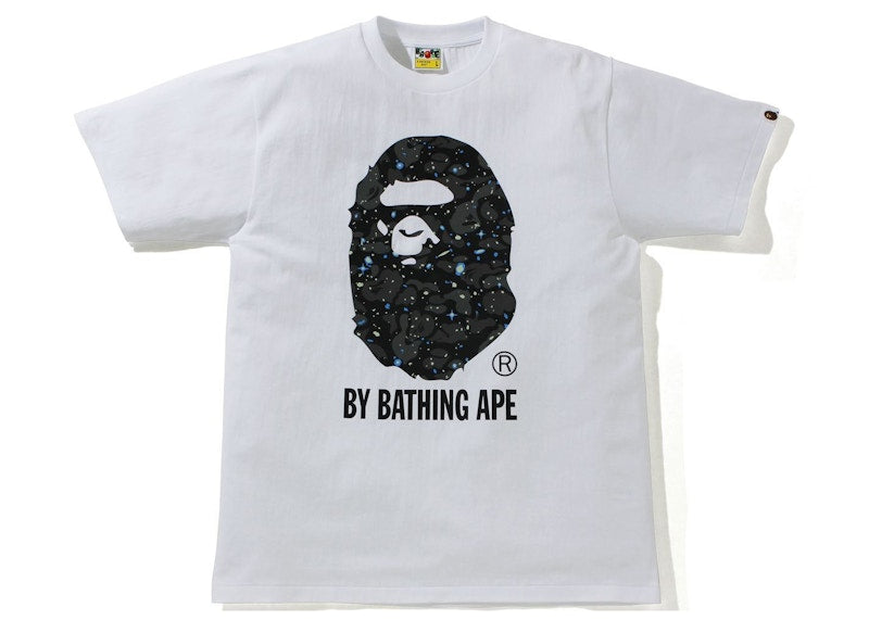 BAPE Space Camo By Bathing Ape Tee White