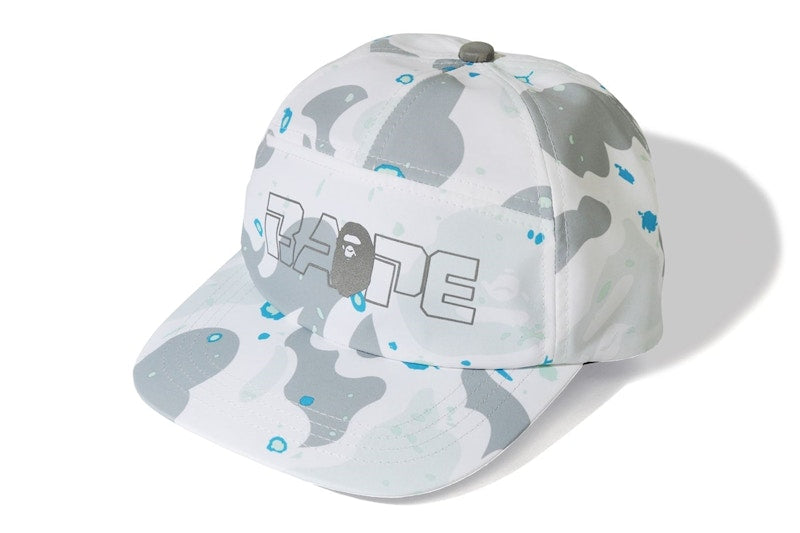 BAPE Space Camo Cap White