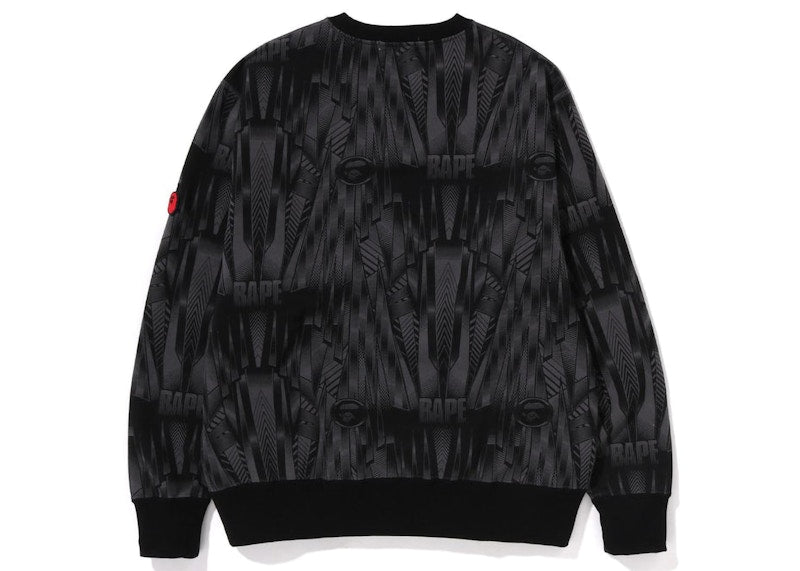 BAPE Speed Racer Relaxed Fit Crewneck Black