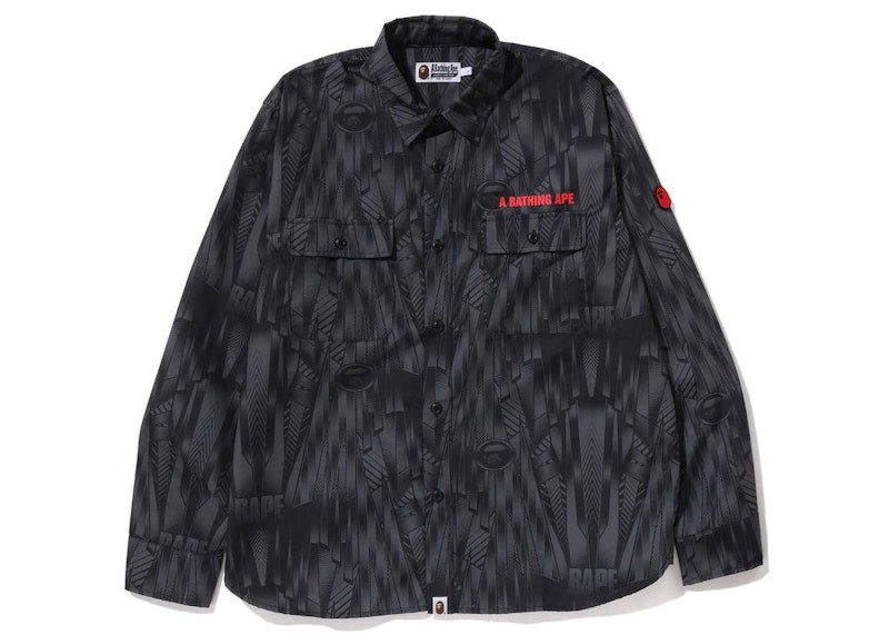 BAPE Speed Racer Relaxed Fit Shirt Black