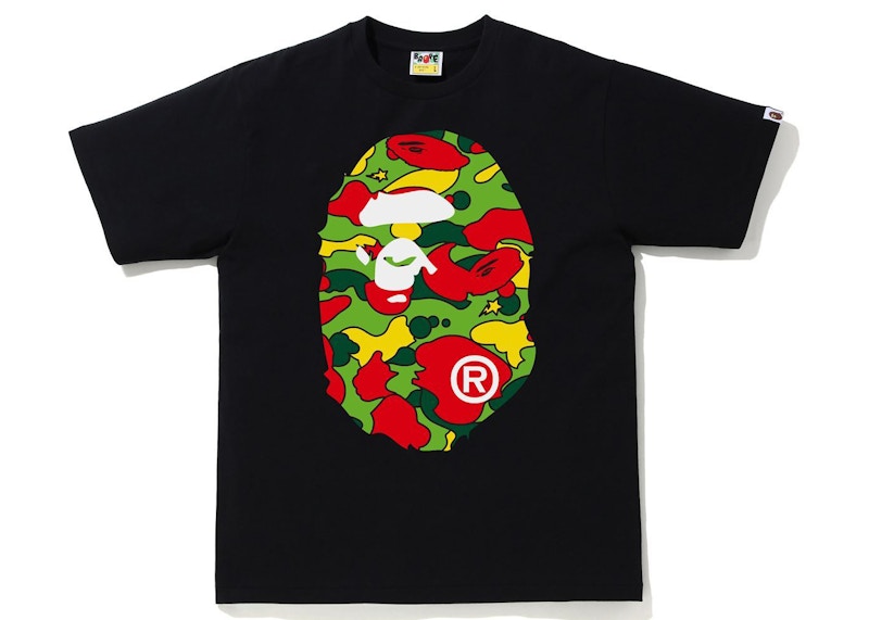 BAPE Sta Camo Big Ape Head Tee Black/Multi