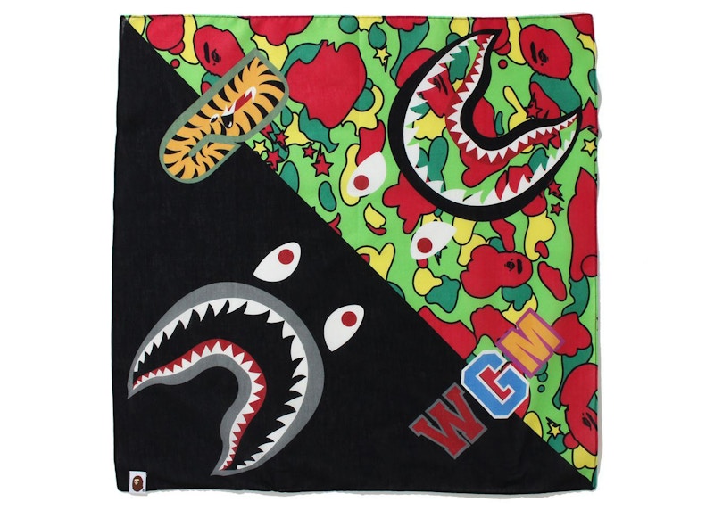 BAPE Sta Camo Shark Bandana Multi