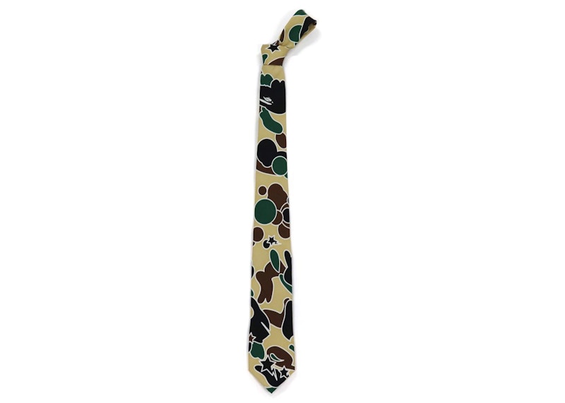 BAPE Sta Camo Tie Yellow