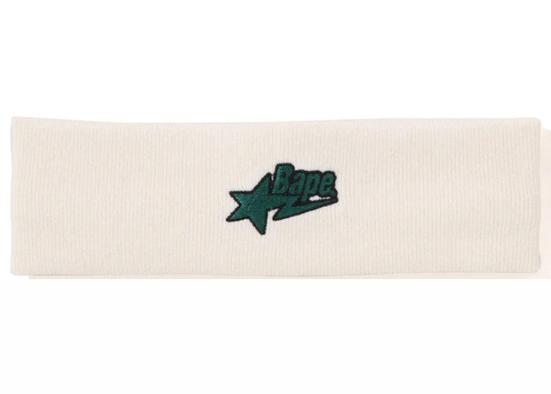 BAPE Sta Headband White