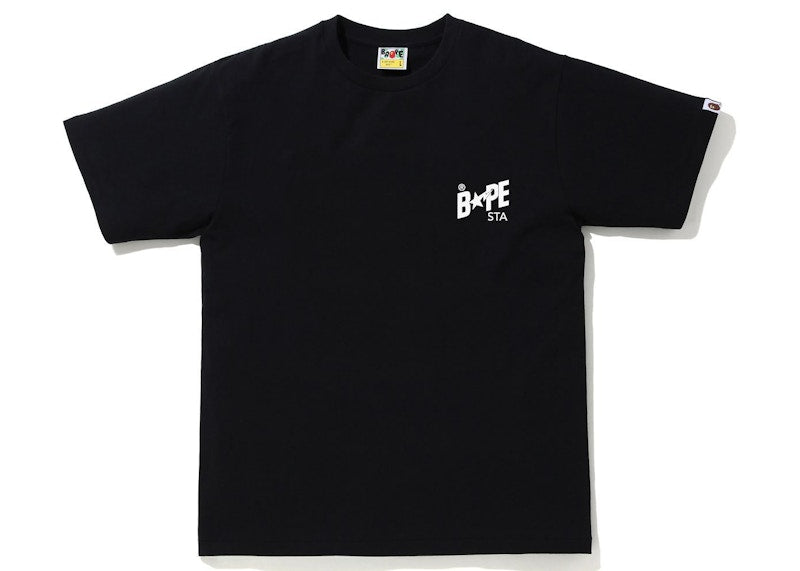 BAPE Sta Illustration Tee Black