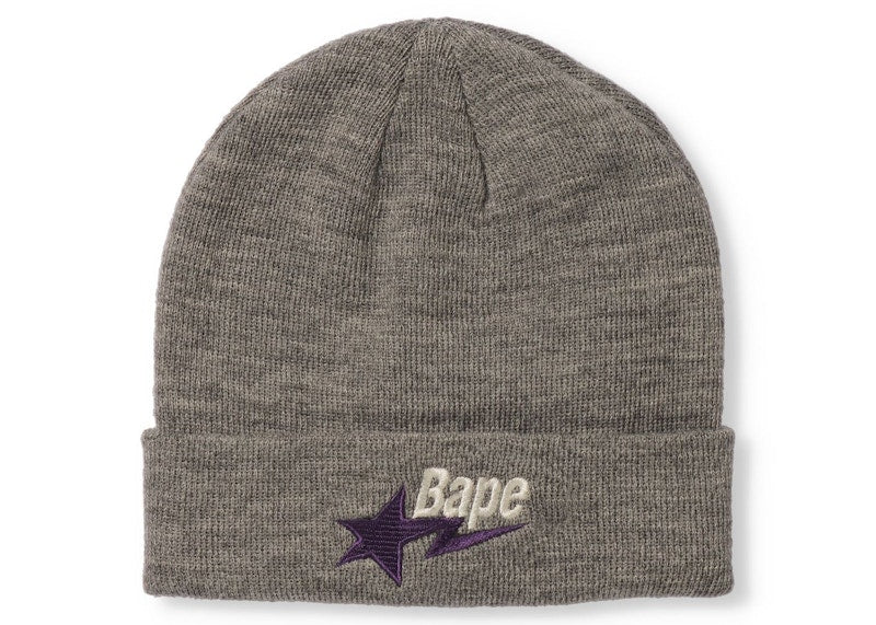 BAPE Sta Knit Cap Gray
