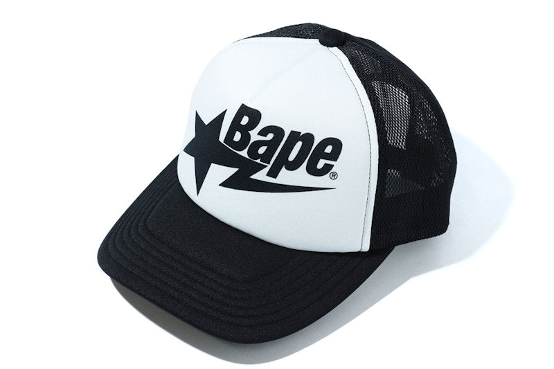 BAPE Sta Mesh Cap Black