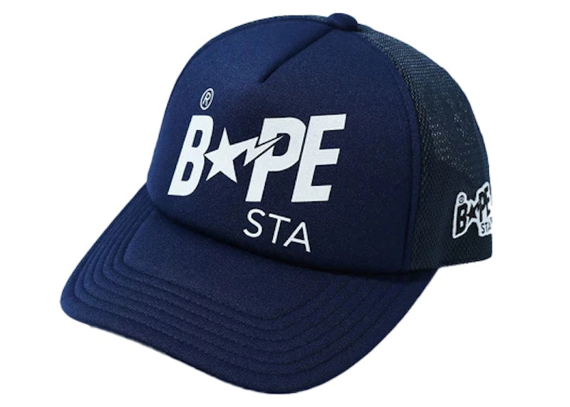 BAPE Sta Mesh Cap (SS21) Navy