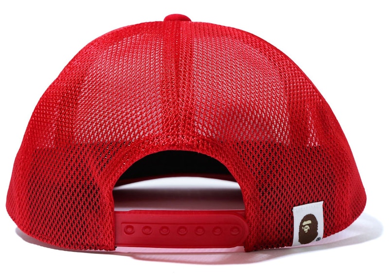 BAPE Sta Mesh Cap (SS23) Red
