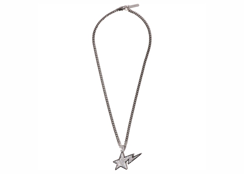 BAPE Sta Necklace Silver