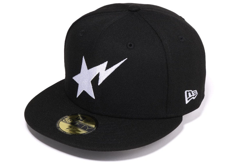 BAPE Sta New Era 59Fifty Hat Black