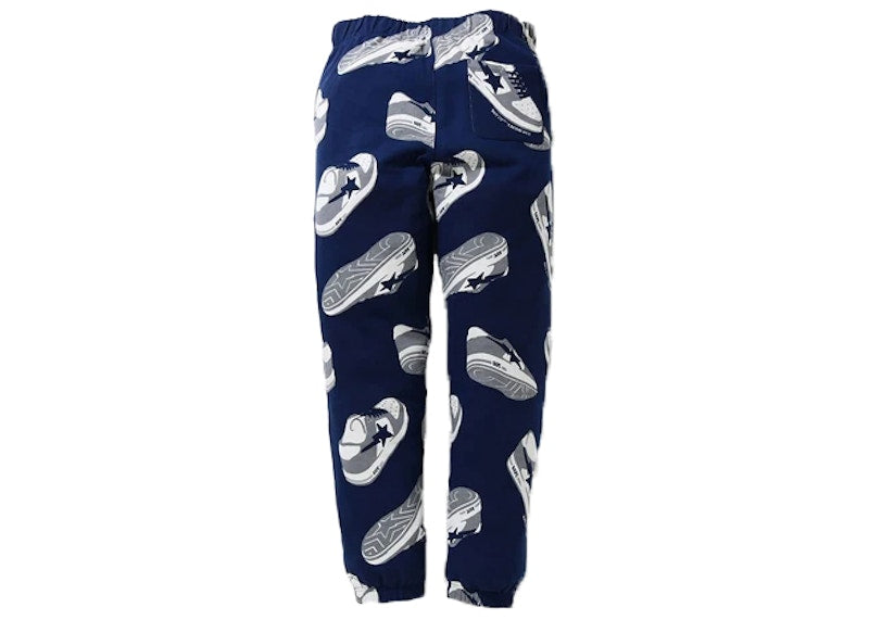 BAPE Sta Random Sweatpants Navy