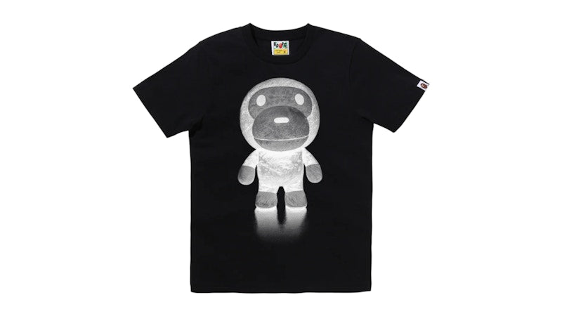 BAPE Women's Standing Milo Photo Tee Black