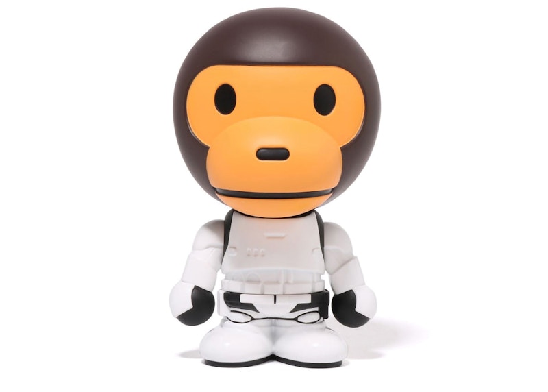 BAPE Star Wars x Baby Milo VCD First Order Stormtrooper Figure White
