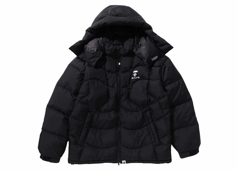 BAPE Stitching Down Jacket Black