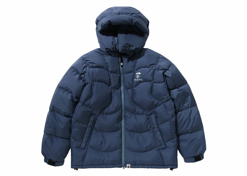 BAPE Stitching Down Jacket Blue