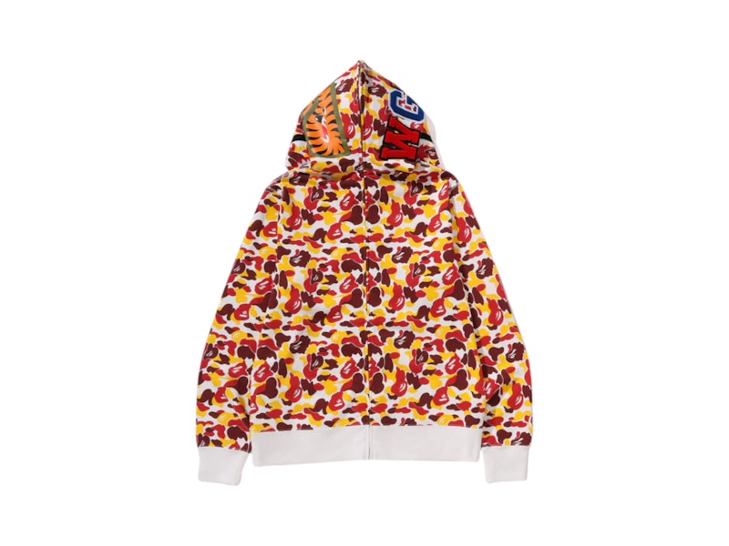 BAPE Store Beijing Separate Shark Full Zip Hoodie Multicolor