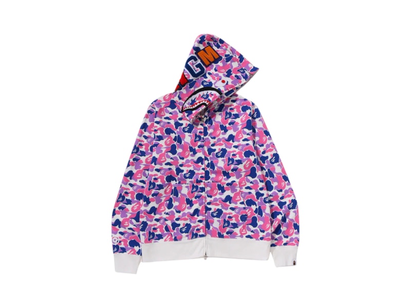 BAPE Store Guangzhou Separate Shark Full Zip Hoodie Multicolor