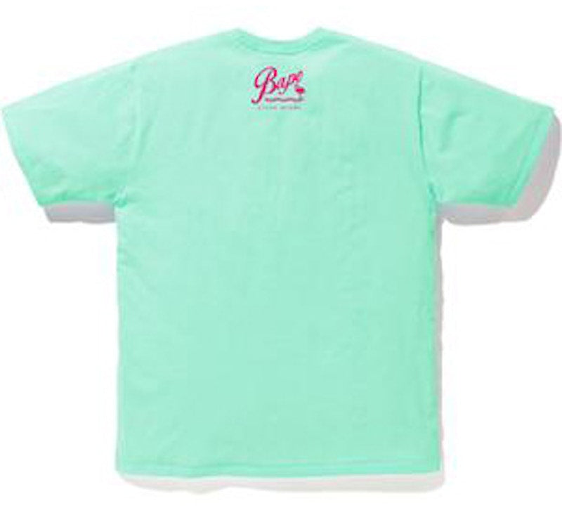 BAPE Store Miami Baby Milo Flamingo Tee Seafoam
