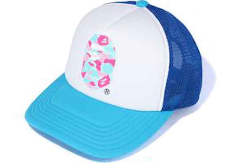 BAPE Store Miami Mesh Cap Blue