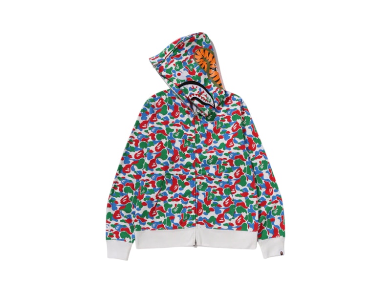 BAPE Store Qingdao Separate Shark Full Zip Hoodie Multicolor