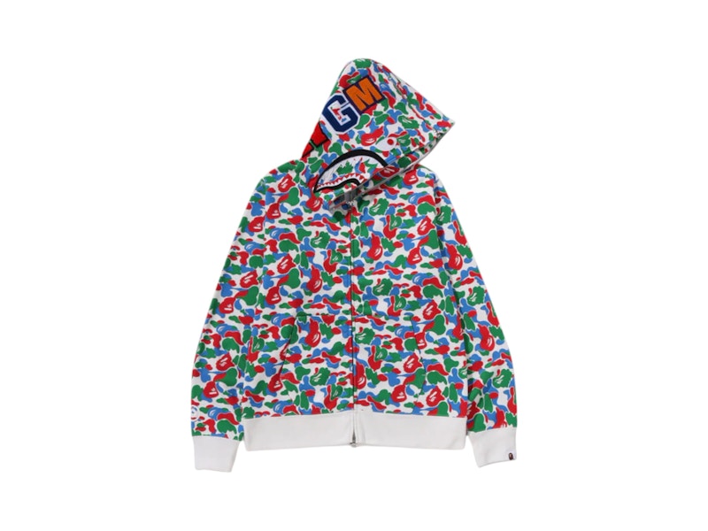 BAPE Store Qingdao Separate Shark Full Zip Hoodie Multicolor